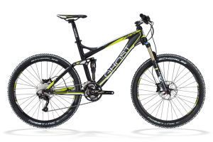 Bicicletas Modelos 2012 Ghost AMR 7500 Código modelo: My12 Amr7500 Black White Limegreen