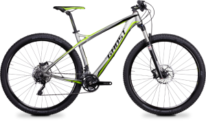 Bicicletas Modelos 2014 Ghost MTB Rígidas HTX 29´´ HTX Actinum 2972 Código modelo: Mg 7848 Htx 2972 Silver Black Lime 01 Custom