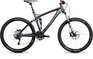 Bicicletas Modelos 2014 Ghost MTB Dobles AMR 650 B 27,5´´ AMR 6575 Código modelo: Mg 7918 Amr 6575 Grey Black Red Custom