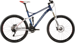 Bicicletas Modelos 2015 Ghost MTB Dobles Kato FS Kato FS 7 Código modelo: Kato Fs 7 Darkblue White Red Sv Mg 9146