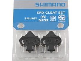 Tienda online Accesorios Pedales PAR CALAS SHIMANO SM-SH51 S/CHAPA