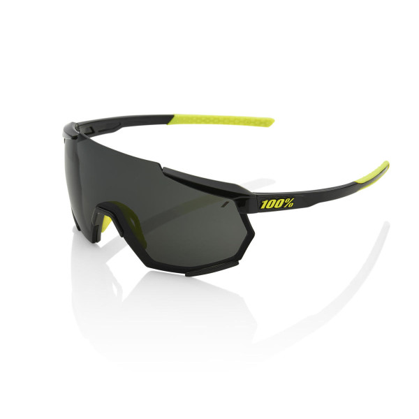 GAFAS 100 PERCENT RACETRAP - GLOSS BLACK - SMOKE LEN Foto 1