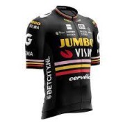 Maillot Team Jumbo-Visma 2023 Trilogy manga corta negro multicolor Foto 2 - Código modelo: Images (1)