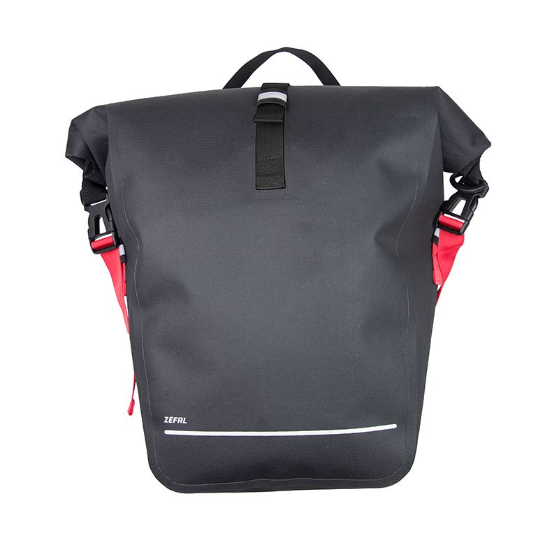 SACOCHE ZEFAL Z TRAVELLER S20 20L POUR PORTE-BAGAGES POLYESTER NOIR (33x16x38 cm)