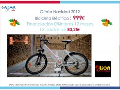 Eventos y salidas Ofertas y promociones Oferta Bicicleta Eléctrica Lion Driad 999€